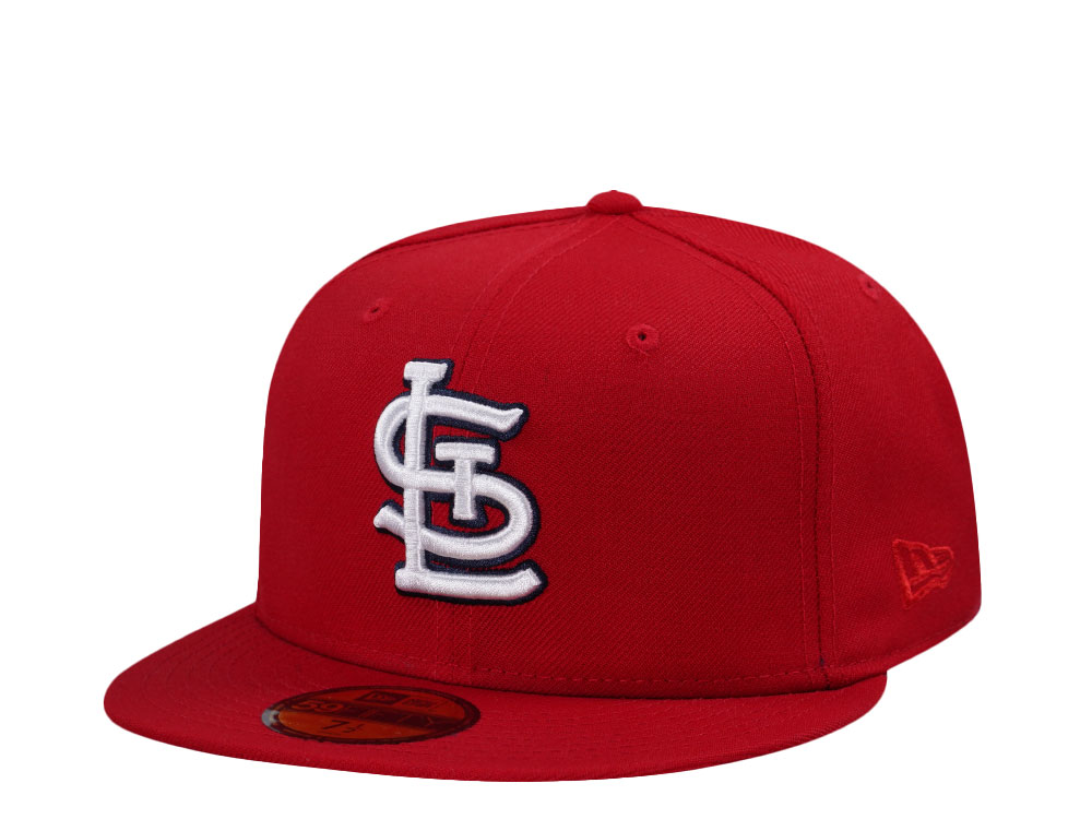 New Era St. Louis Cardinals Red Prime Wool Edition 59Fifty Fitted Gorra