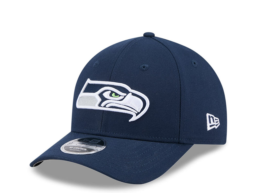 New Era Seattle Seahawks NFL Team 9Forty M Crown Snapback Gorra
