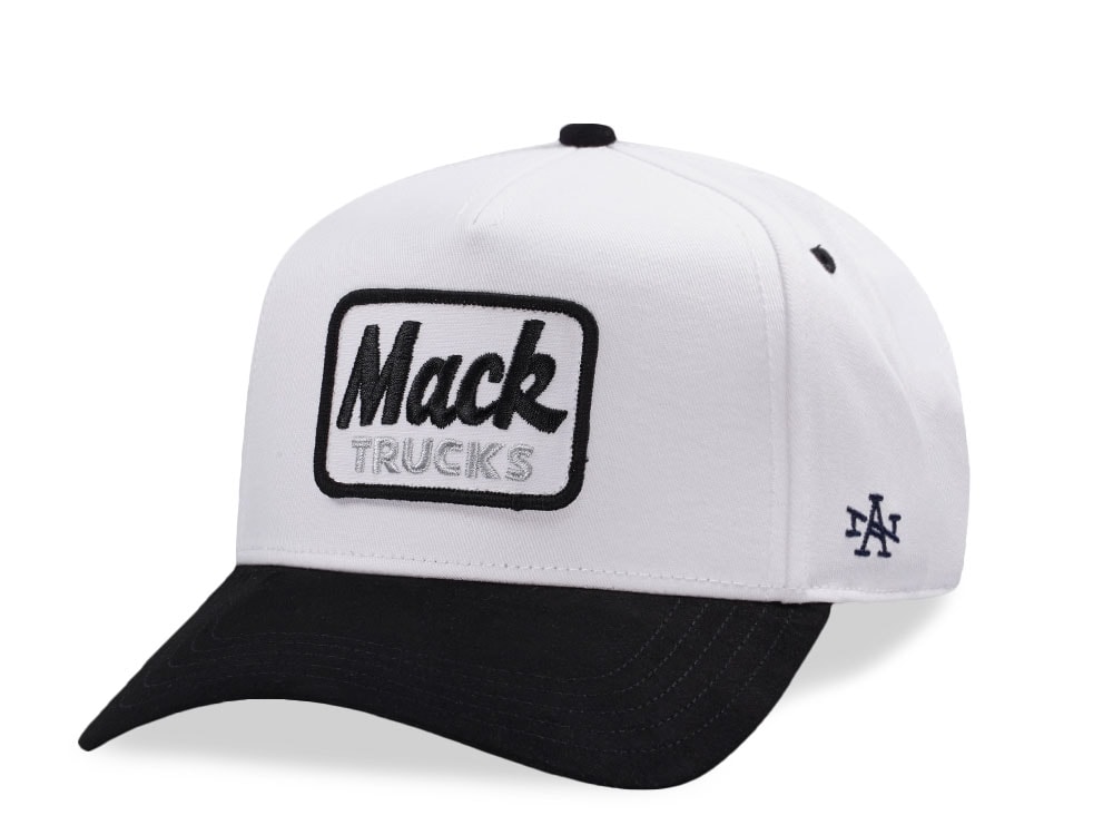 American Needle Mack Trucks White Wrangler Edition Snapback Gorra