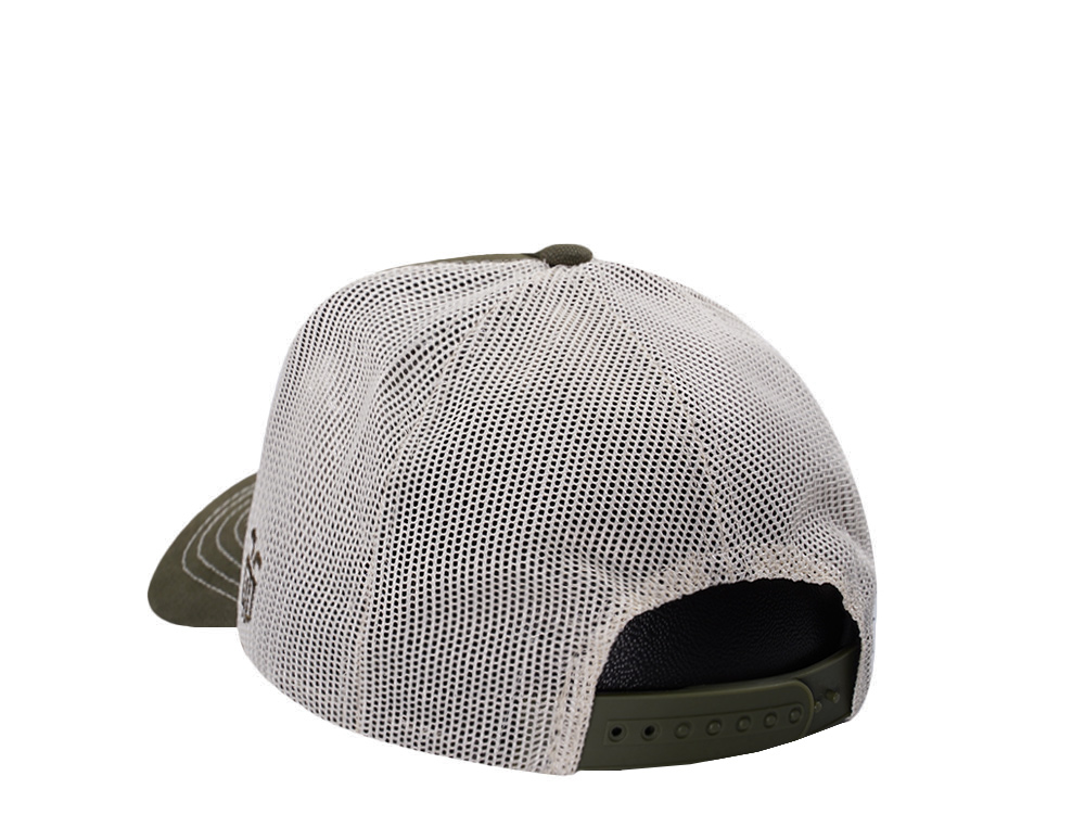 Parallel Union Heritage Fishing Patch Olive Edition Trucker Snapback Gorra