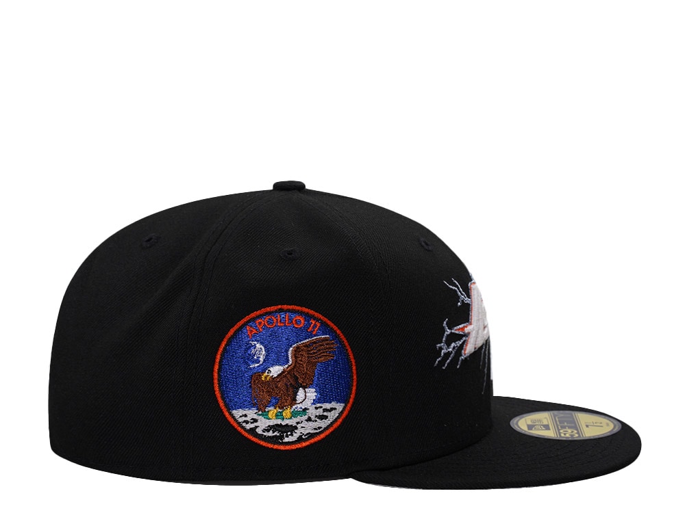 New Era Houston Astros Apollo Black Prime Edition 59Fifty Fitted Gorra