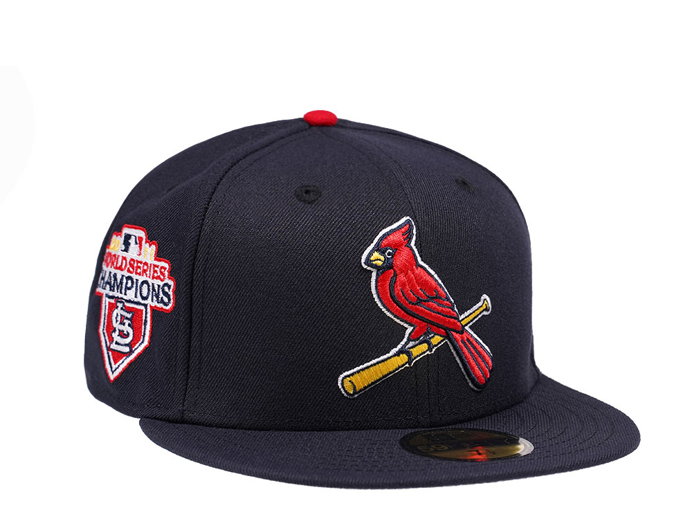 New Era St. Louis Cardinals World Series Champions 2011 Navy Edition 59Fifty Fitted Gorra