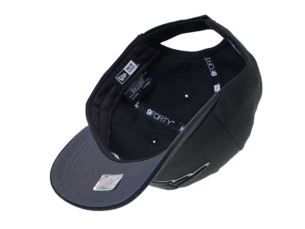New Era New England Patriots Curved Grey Edition 9Forty Strapback Gorra