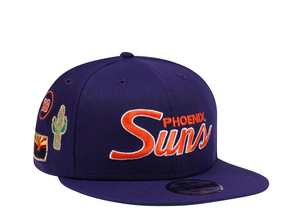 New Era Phoenix Suns Throwback Icons Edition 9Fifty Snapback Gorra