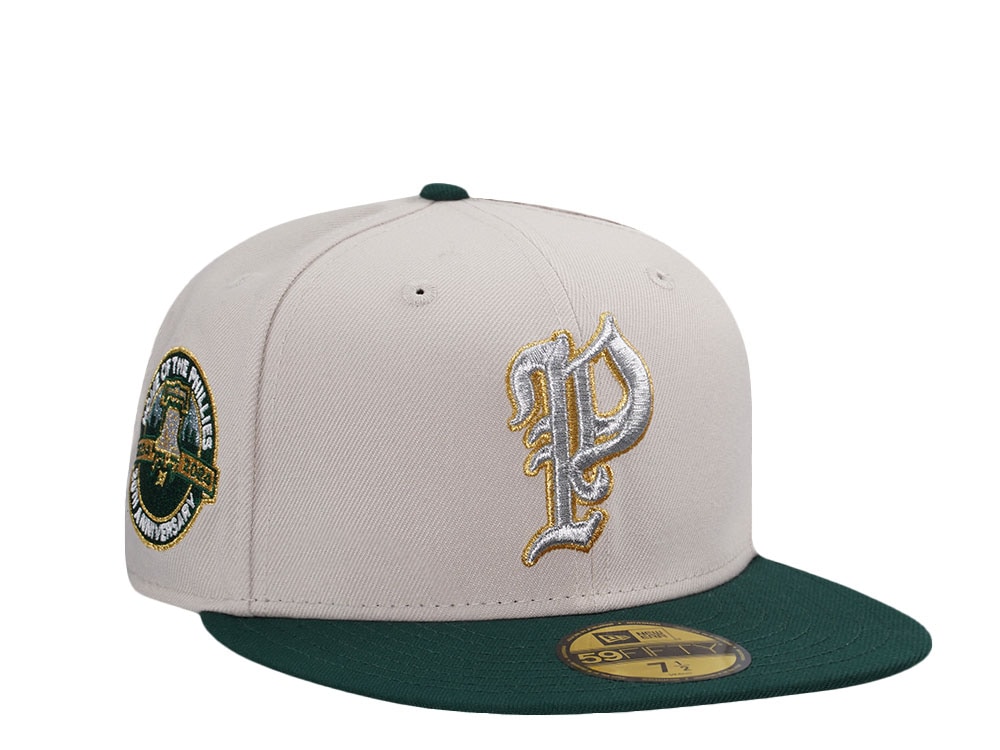 New Era Philadelphia Phillies 20th Anniversary Stone Two Tone Edition 59Fifty Fitted Gorra