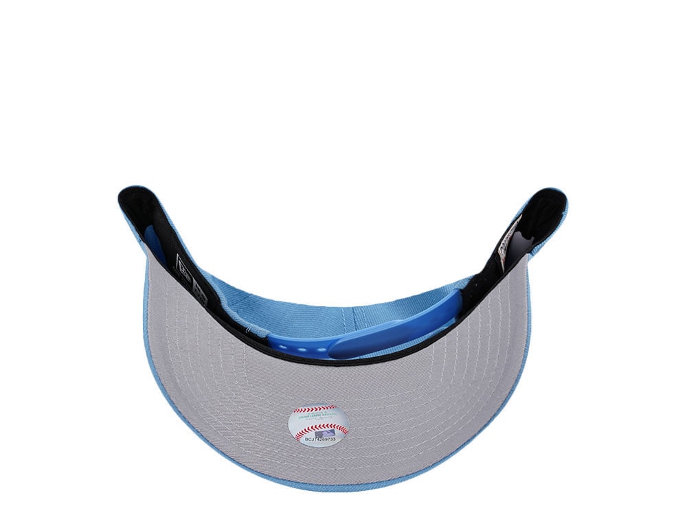 New Era Anaheim Angels 50th Anniversary Sky Blue Edition 9Forty A Frame Snapback Gorra