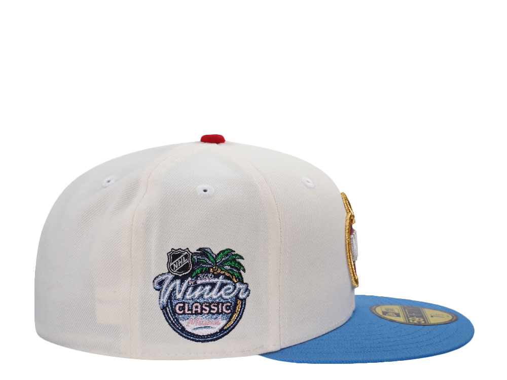 New Era New York Rangers Winter Classic 2026 Chrome Two Tone Edition 59Fifty Fitted Gorra