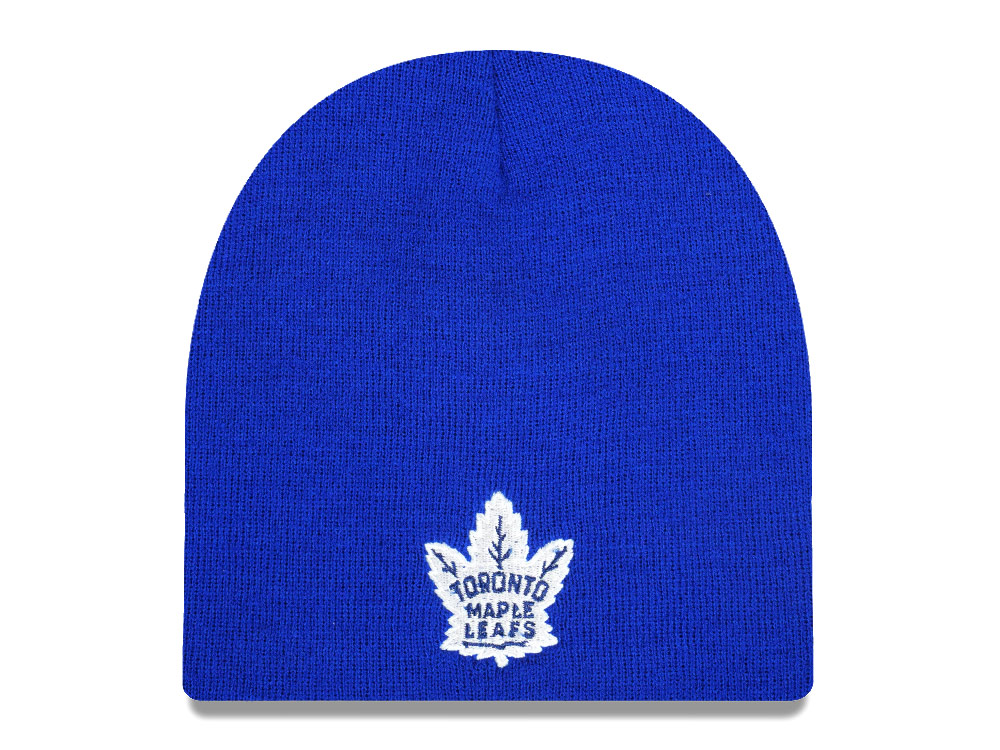 American Needle Toronto Maple Leafs Cuffless Royal Gorro