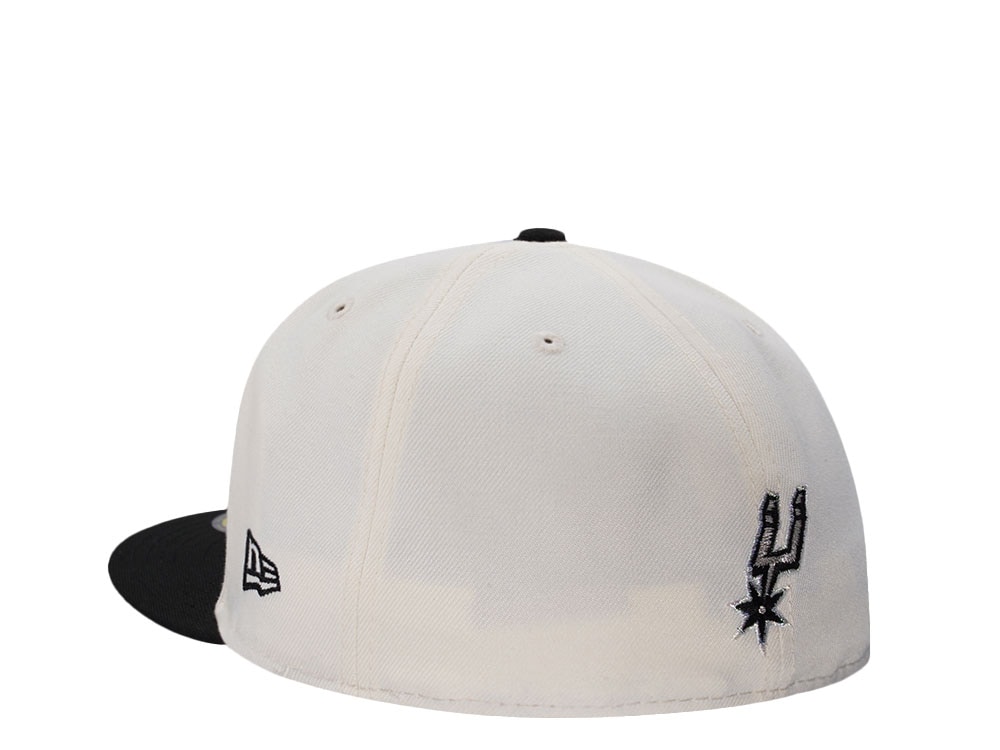 New Era San Antonio Spurs All Star Game 1980 Chrome Two Tone Edition 59Fifty Fitted Gorra