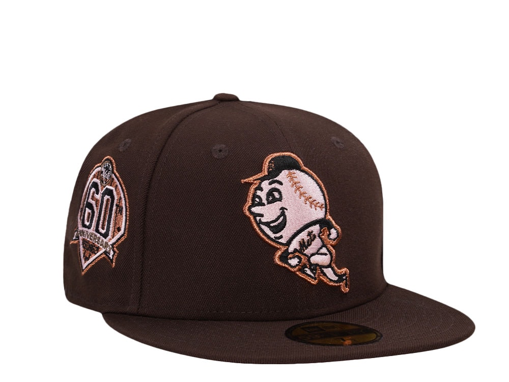 New Era New York Mets 60th Anniversary Copper Edition 59Fifty Fitted Gorra