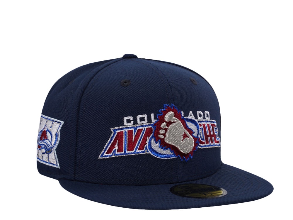 New Era Colorado Avalanche 30th Anniversary Ocean Blue Prime Edition 59Fifty Fitted Gorra