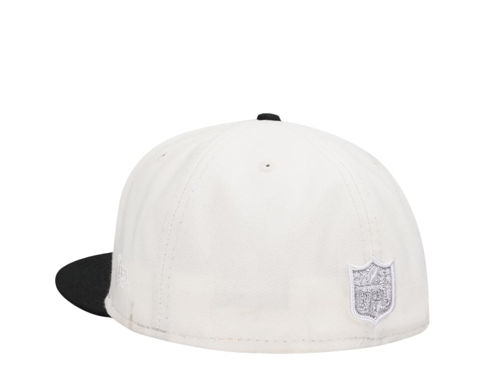 New Era Las Vegas Raiders Inaugural Season 2020 Chrome Two Tone Edition 59Fifty Fitted Gorra