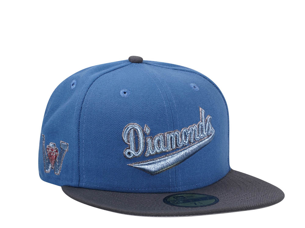 New Era Waterloo Diamonds Metallic Two Tone Edition 59Fifty Fitted Gorra
