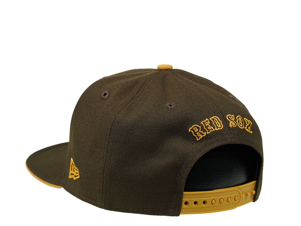 New Era Boston Red Sox Walnut Edition 9Fifty Snapback Gorra