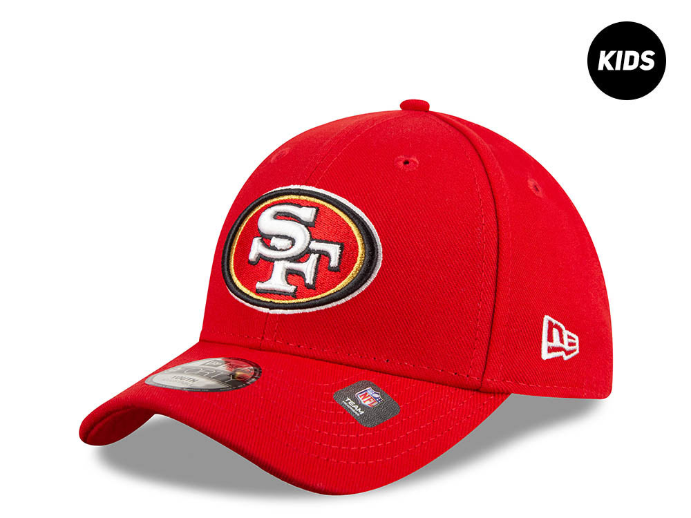 New Era San Francisco 49ers Red Kids 9Forty Strapback Gorra