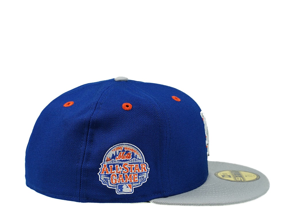 New Era New York Mets All Star Game 2013 Royal Gray 59Fifty Fitted Gorra