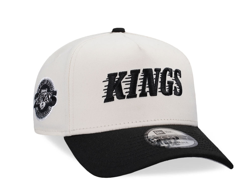 New Era Los Angeles Kings 25th Anniversary Chrome Two Tone Edition 9Forty A Frame Snapback Gorra