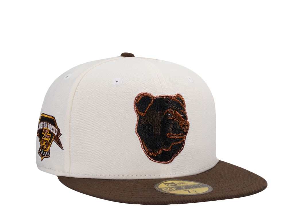 New Era Boston Bruins 75th Anniversary Chrome Two Tone Edition 59Fifty Fitted Gorra