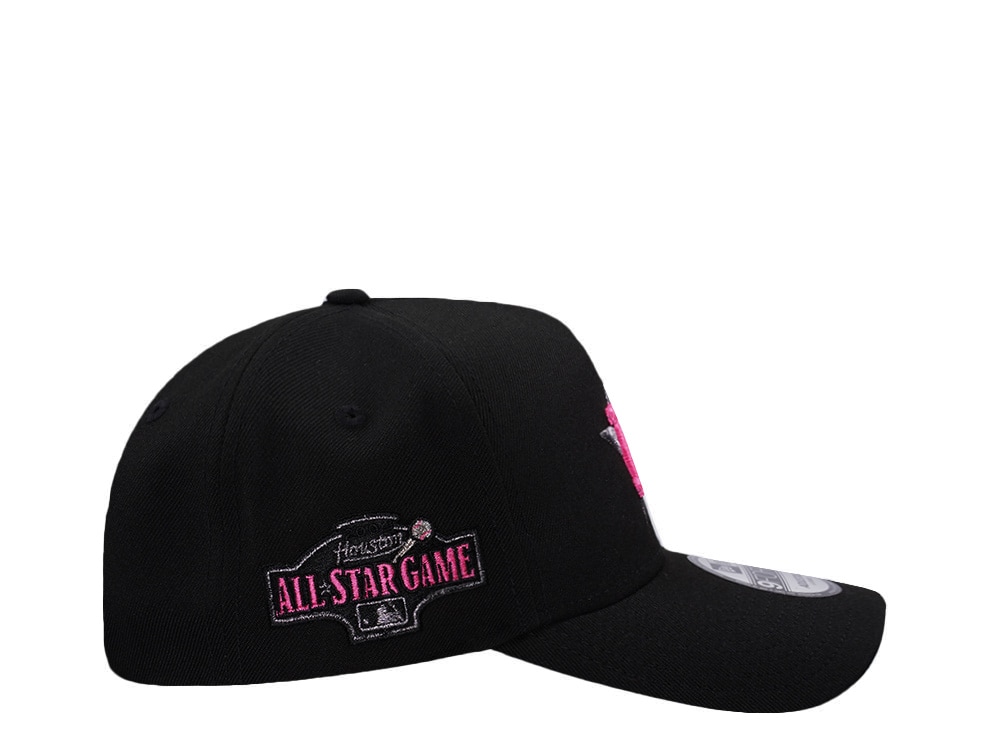 New Era Houston Astros All Star Game 2004 Pink Glow Black Prime Edition 9Forty A Frame Snapback Gorra