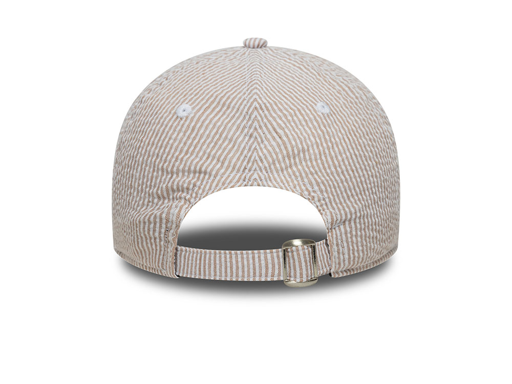 New Era Oakland Athletics Seersucker Stone 9Twenty Strapback Gorra