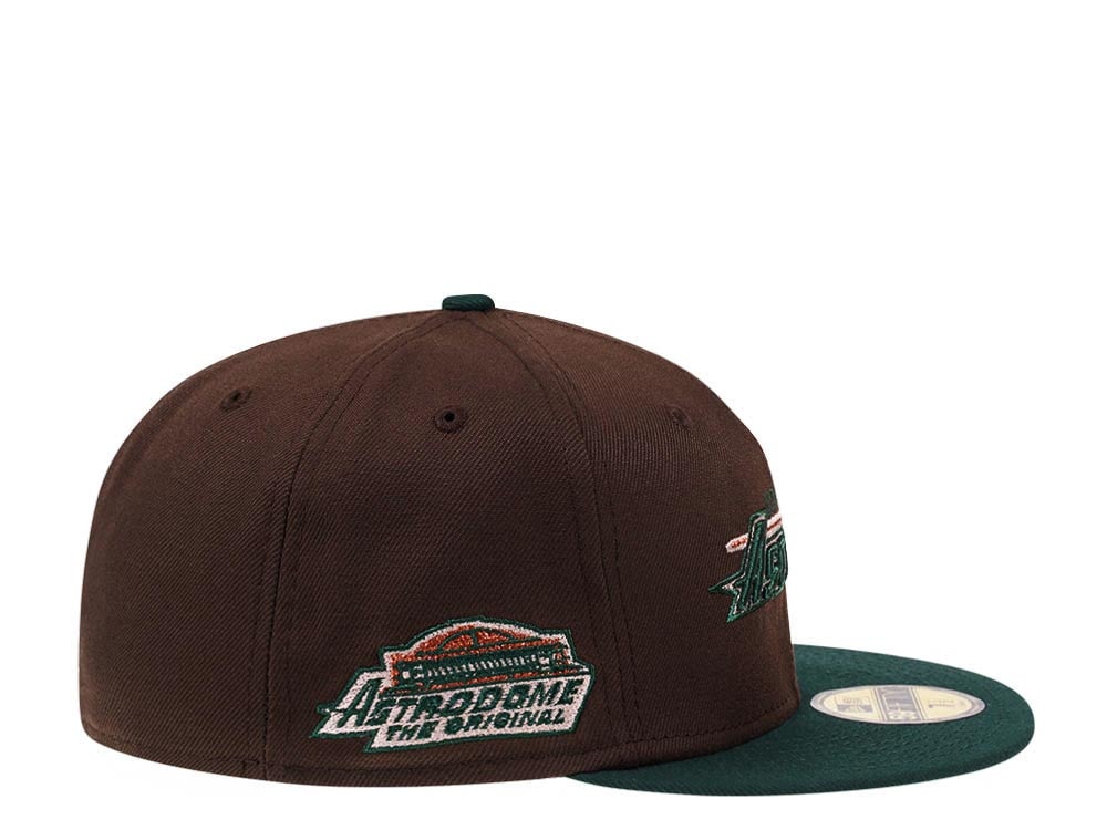 New Era Houston Astros Astrodome Forest Green Prime Edition 59Fifty Fitted Gorra