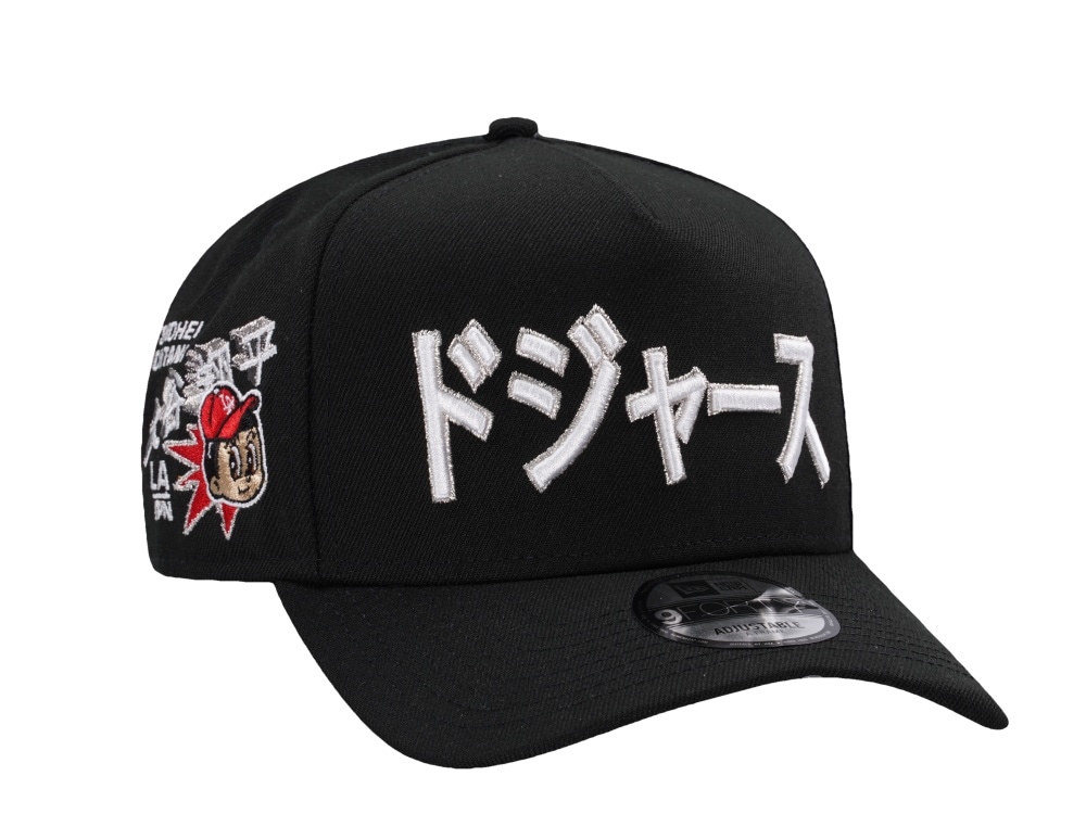 New Era Los Angeles Dodgers Kanji Ohtani Black Prime Edition 9Forty A Frame Snapback Gorra