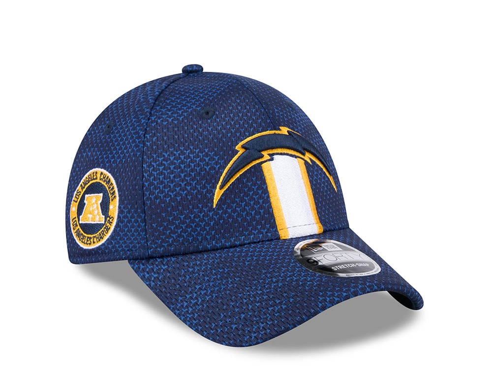 New Era Los Angeles Chargers Sideline 2024 9Forty Stretch Snapback Gorra