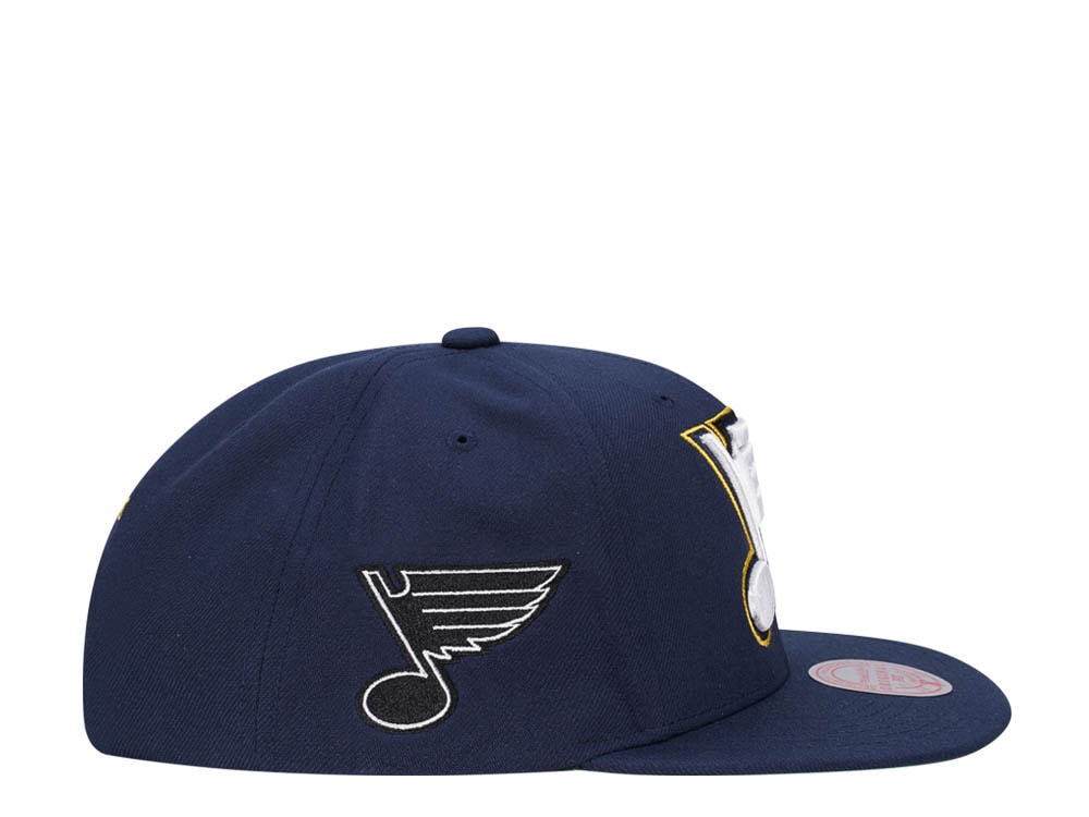 Mitchell & Ness St. Louis Blues Alternate Flip Snapback Gorra
