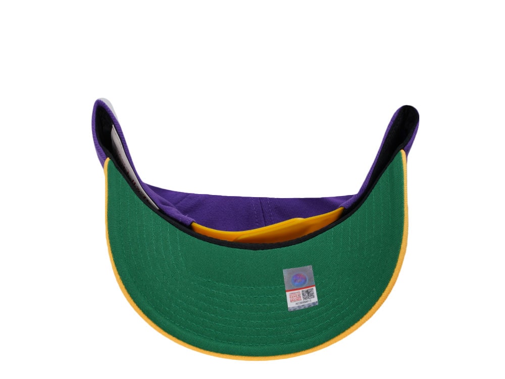 Mitchell & Ness LSU Tigers Pro Crown Fit Purple Snapback Gorra