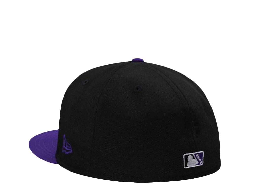 New Era Erie Moon Mammoths Black Two Tone Edition 59Fifty Fitted Gorra
