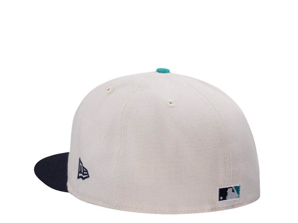 New Era Seattle Mariners 50th Anniversary Koi Chrome Two Tone Edition 59Fifty Fitted Gorra