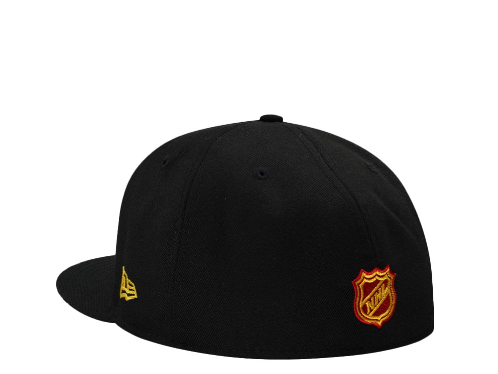 New Era Vancouver Canucks Black Prime Edition 59Fifty Fitted Gorra