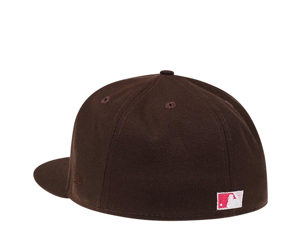 New Era Atlanta Braves All Star Game 1972 Coffee Pink Edition 59Fifty Fitted Gorra