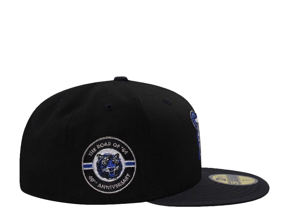 New Era Detroit Tigers 40th Anniversary Black Ripstop Two Tone Edition 59Fifty Fitted Gorra