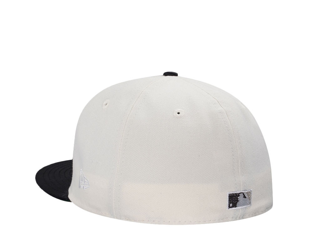 New Era Chicago White Sox 95 Years Satin Edition White Black 59Fifty Fitted Gorra