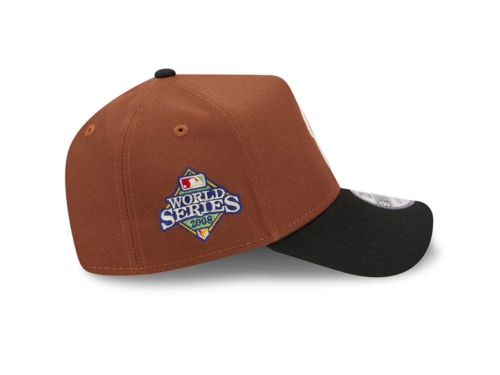 New Era Philadelphia Phillies World Series 2008 Harvest Two Tone 9Forty A Frame Snapback Gorra