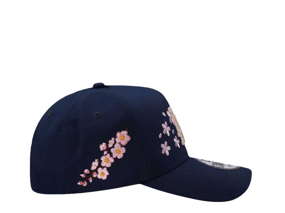 New Era Los Angeles Dodgers Ocean Sakura Edition 9Forty A Frame Snapback Gorra