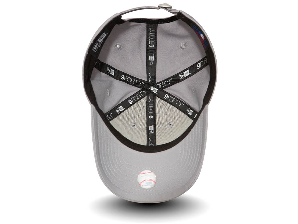 New Era New York Yankees Grey Kids 9Forty Strapback Gorra