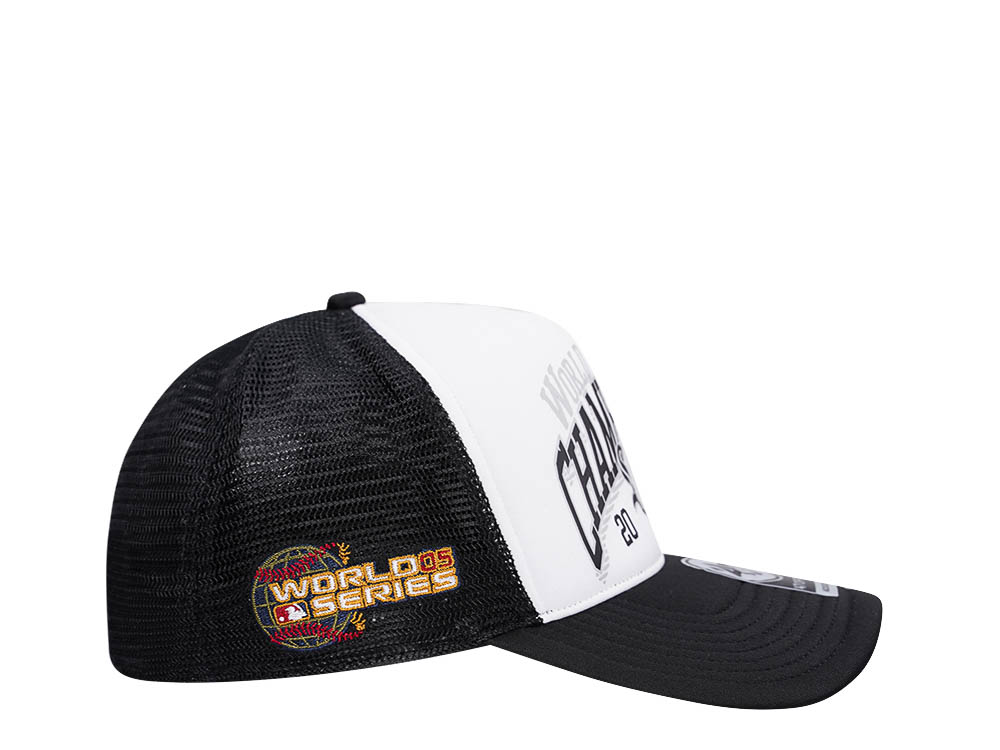 47Brand Chicago White Sox BCPTN World Series Black Foam Champ Offside Trucker Snapback Gorra
