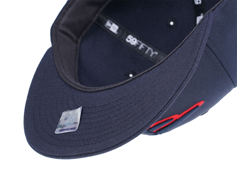 New Era New England Patriots Blue Tonal 59Fifty Fitted Gorra