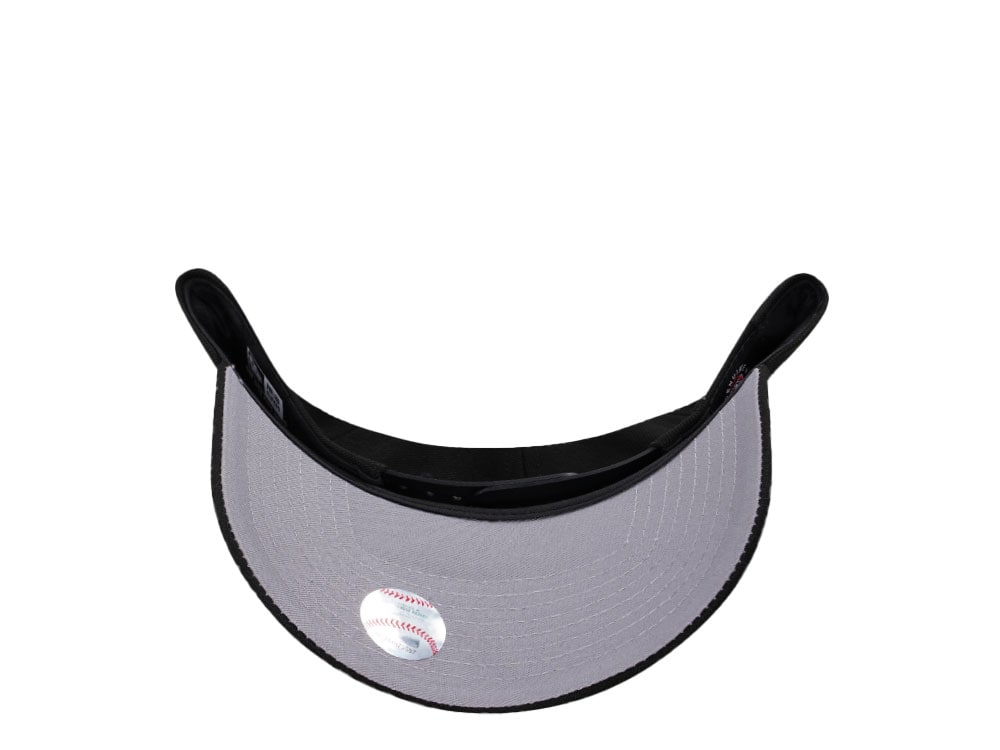 New Era New York Mets Skull Black Classic Edition 9Forty A Frame Snapback Gorra