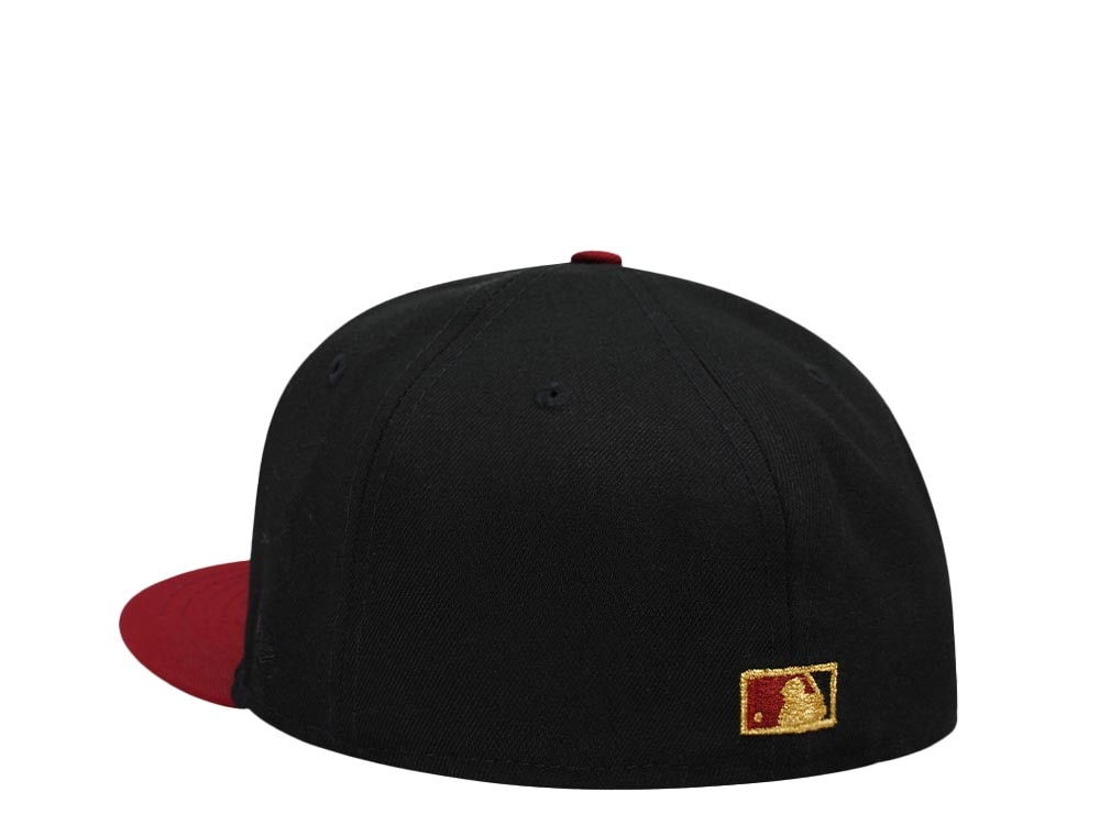 New Era Houston Astros 40th Anniversary Black Brick Gold Two Tone Edition 59Fifty Fitted Gorra