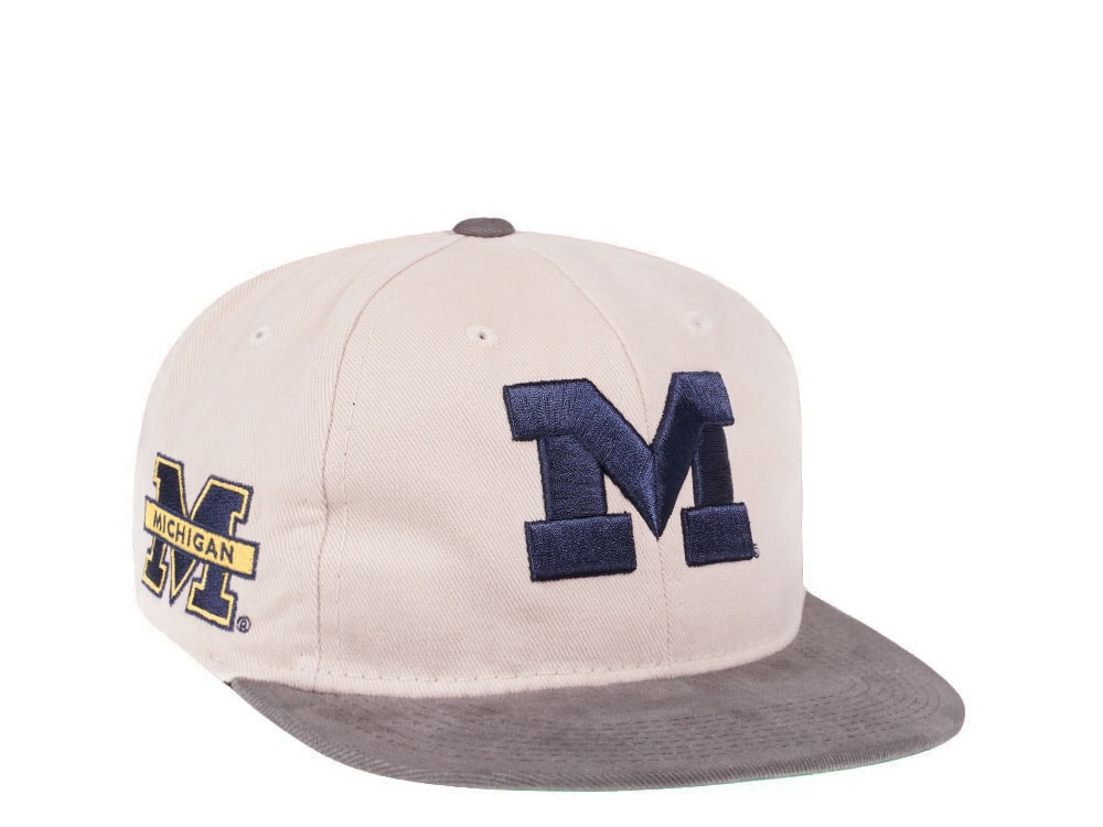 Mitchell & Ness Michigan Wolverines Deadstock Throwback Snapback Gorra