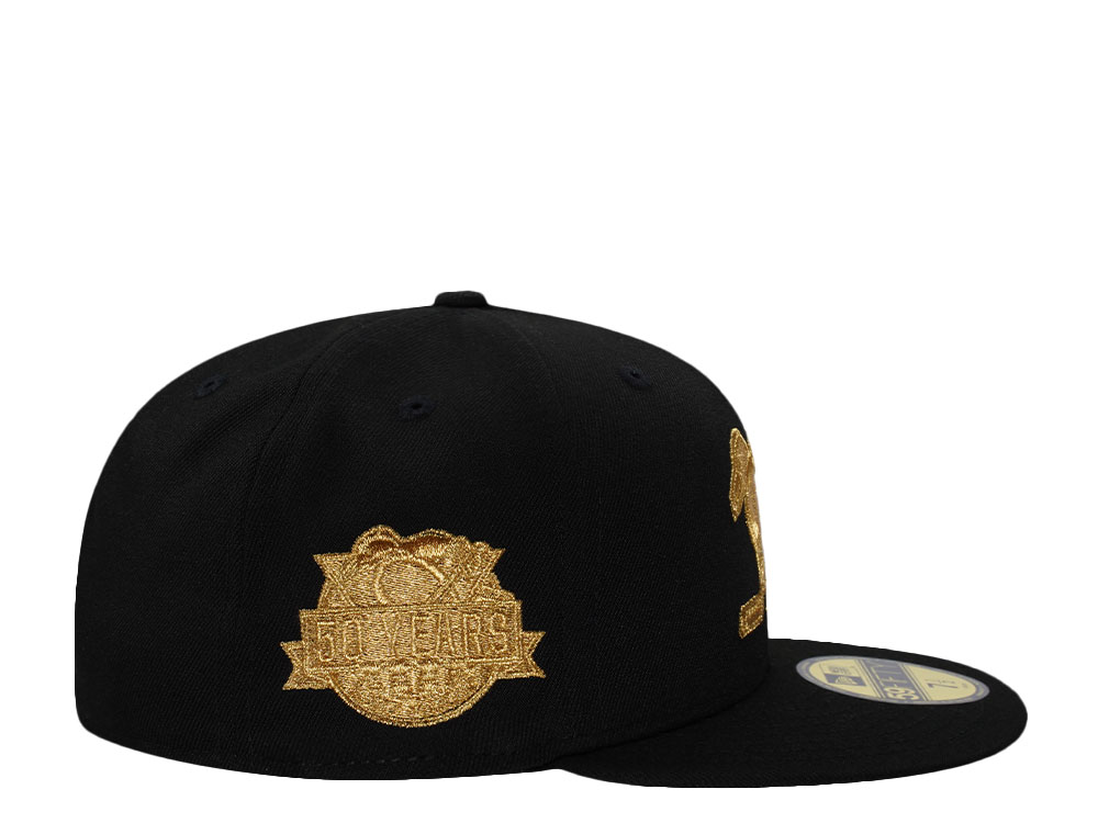 New Era Pittsburgh Penguins 50th Anniversary Black Prime Edition 59Fifty Fitted Gorra