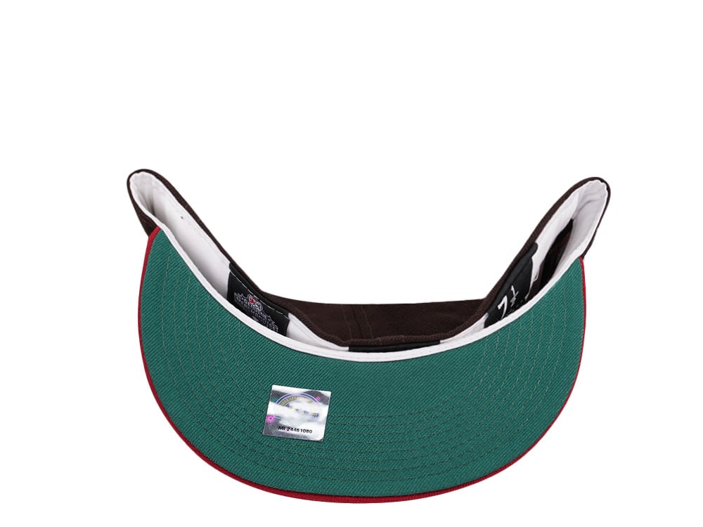 New Era Miami Beach Flamingos Burnt Two Tone Edition 59Fifty Fitted Gorra