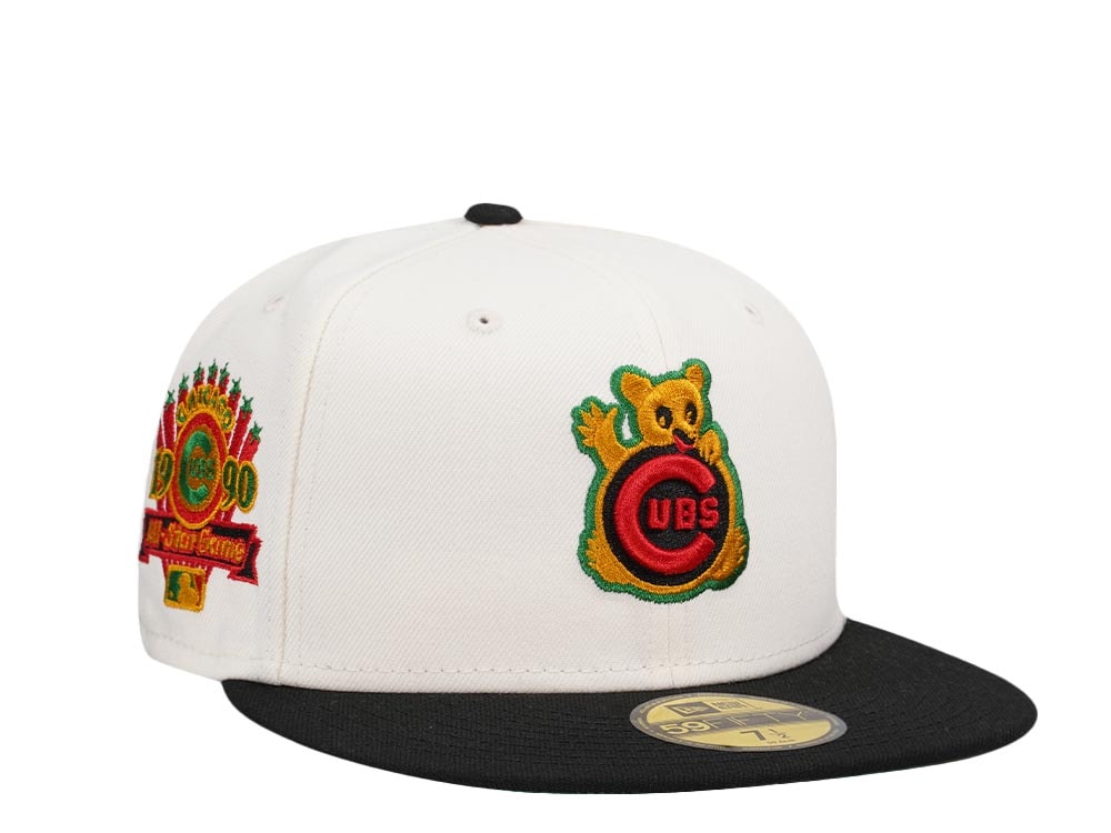 New Era Chicago Cubs All Star Game 1990 Casino Chrome Two Tone Edition 59Fifty Fitted Gorra