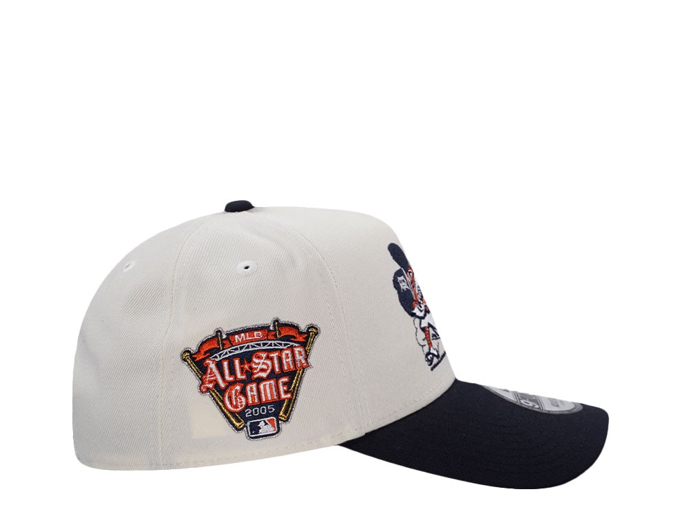 New Era Detroit Tigers All Star Game 2005 Chrome Two Tone Edition 9Forty A Frame Snapback Gorra