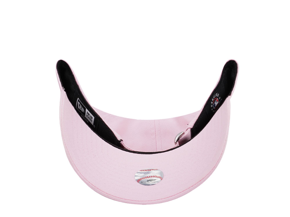New Era New York Yankees Pink White Womens 9Twenty Strapback Gorra