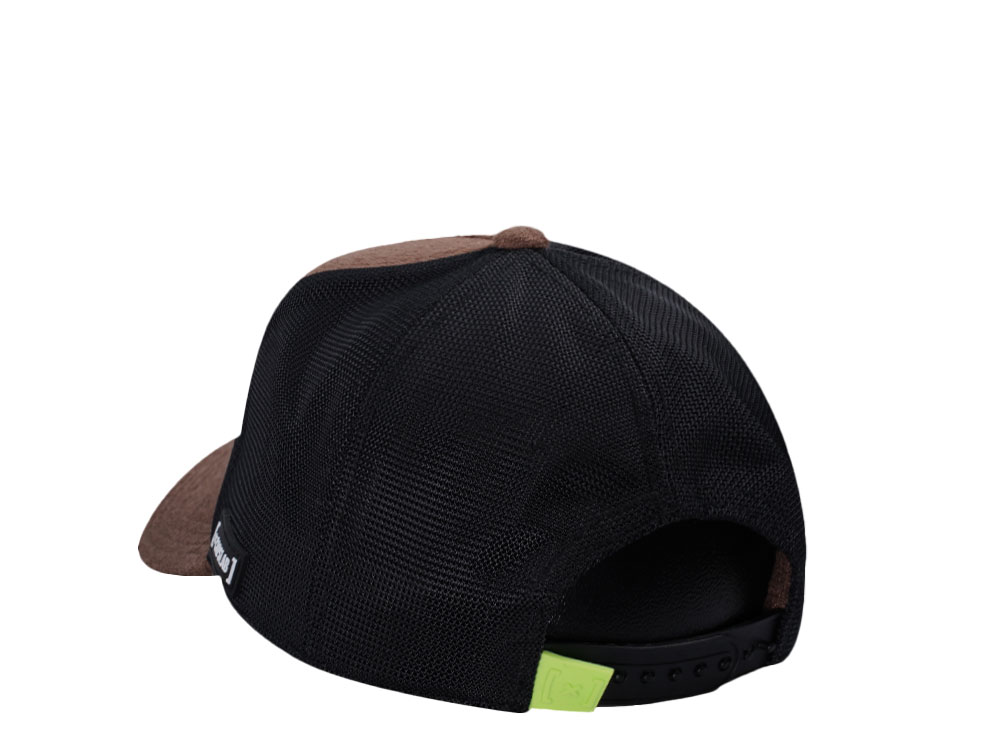 Capslab Looney Tunes Taz Black Trucker Snapback Gorra