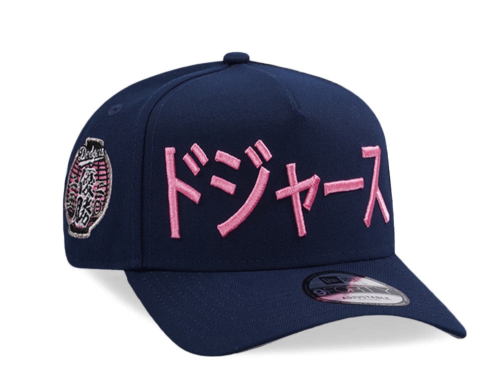 New Era Los Angeles Dodgers World Series 2026 Ocean Blue Prime Edition 9Forty A Frame Snapback Gorra